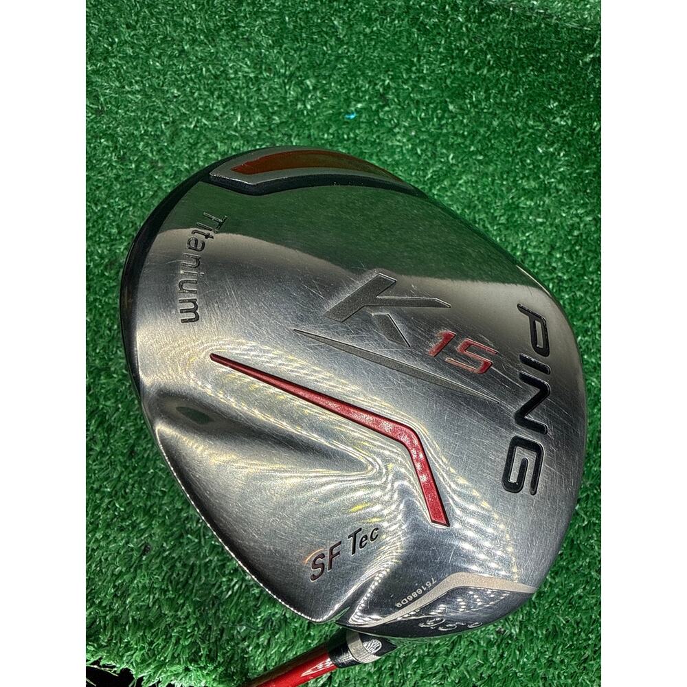 Ping K15 SF Tec Titanium Driver 9.5° Stiff TFC 149 D Shaft - Picture 2 of 12